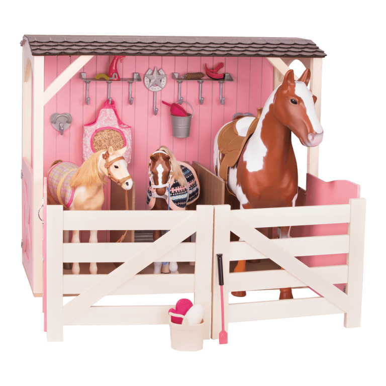 Our Generation Horse Collection Stable, Barn, Trailer, Accessories, Foal